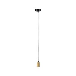Paulmann 71134 luminaire Ravi IP44 E27 max. 60W Black matt, Gold Pendant lamp not Included