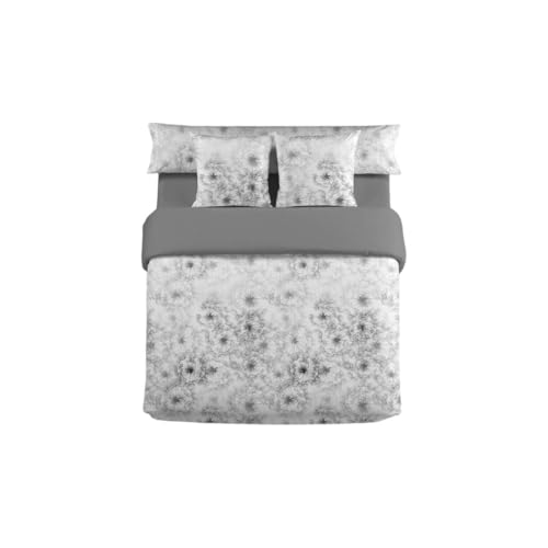 EL MUNDO Pierre Cardin Grey Duvet Cover 135 cm Jewel 100% Cotton