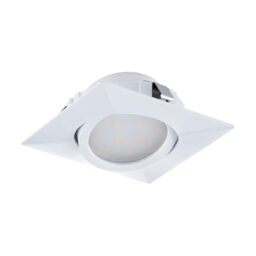 Eglo 3-piece Set LED recessed spotlights Pineda, LED Spots Made of Plastic