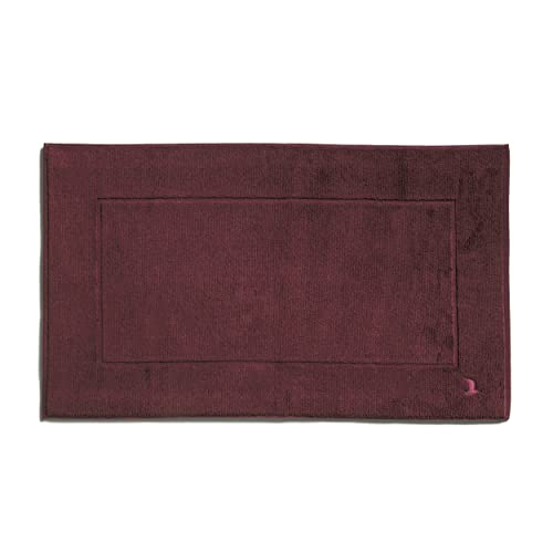 Möve Superwuschel bath mat 60 x 100 cm made of 100% cotton, burgundy