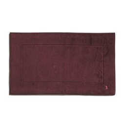 Möve Superwuschel bath mat 60 x 100 cm made of 100% cotton, burgundy