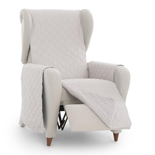 Eysa Bianco Non-Slip Sofa Cover 1 Seater Practical C/01