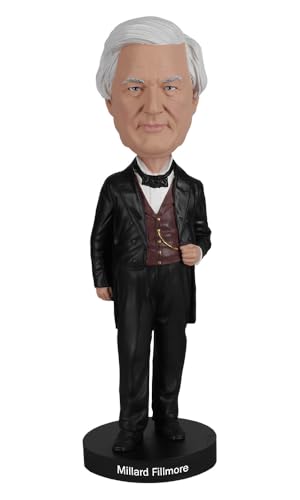 Royal Bobbles Millard Fillmore 13th President of The United States Collectible Bobblehead Statue