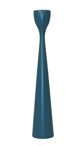 Freemover Rolf Candle Holder Beech Wood Petrol 38 cm