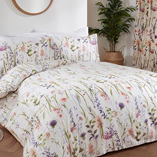 Sundour Hampshire Multi Single Duvet Cover Set Floral Bedding Bed Set