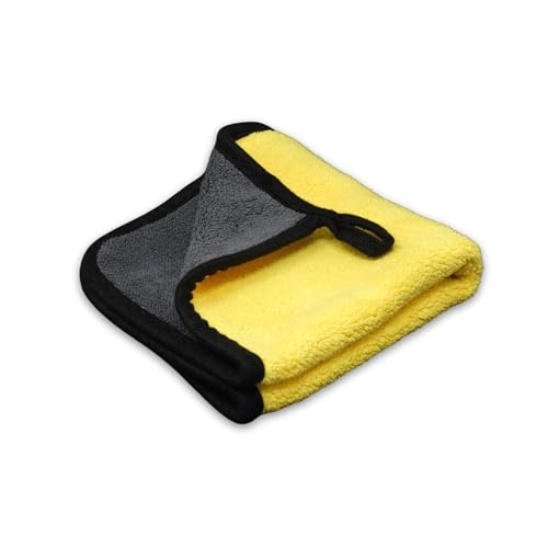 FIRST4MAGNETS MagWrap 300mm x 300mm Double-Sided Extra Thick Microfibre Towel - Perfect for Removing Standing Water or Dirt from Vehicles During Car Wrapping Applications