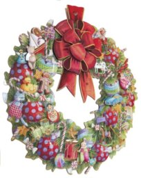 Caspari Advent-Wreath US,multi