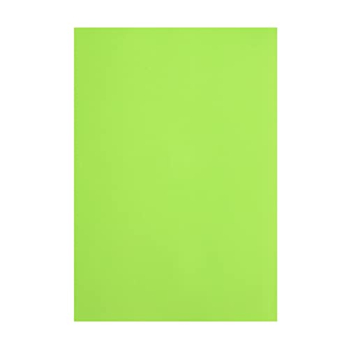 A4 Size Foam Sheets 10-Piece, 0.2 cm Thickness, Neon Light Green