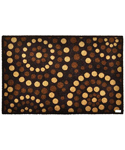 Zala Living Door Mat Polyamide, Polyamide, brown, 120 x 200 x 0,7 cm