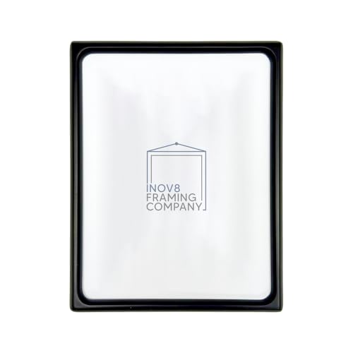 Inov8 Photo Frame Rounded Wood Black 5x4