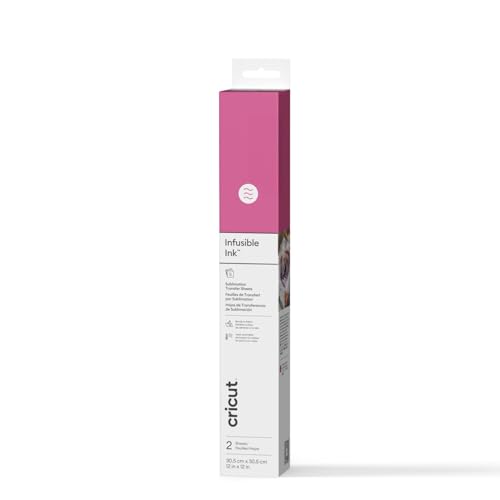 Cricut Infisible Ink Transfer Sheets - 0.3m/1ft - Party Pink