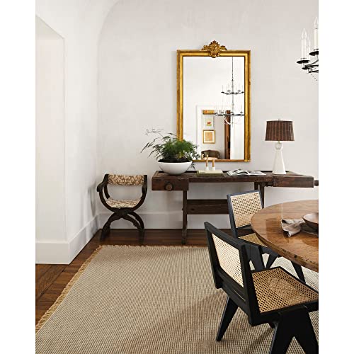 Livabliss x Becki Owens Indoor Outdoor Rug – Large 200x275 cm Boho Rug for Living Room, Dining, Kitchen – Vintage Neutral Pattern, Waterproof, Stain-Resistant, Durable – Light Brown, Tan, Grey
