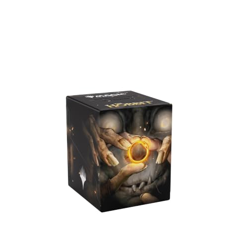 Gamegenic - MTG The Hobbit Bastion 100+ XL - My Precious - TCG Accessory - Magic The Gathering Officially Licenced Trading Card deck boxes. Protecting and storing your collectible cards