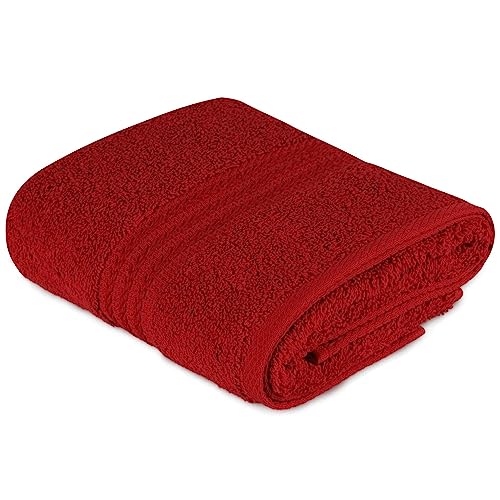 Well Home Washbasin Towel Red