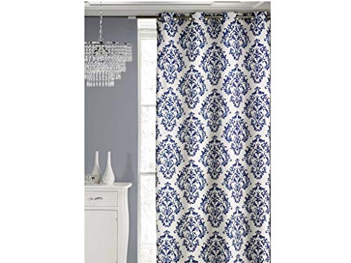 MI CASA Blue, Curtain 5124 140 x 265 cm