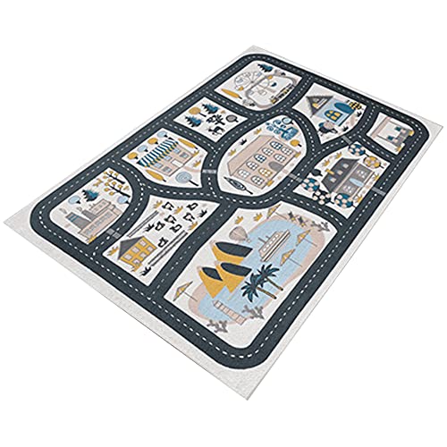 WELL HOME MOBILIARIO & DECORACIÓN Printed Polyester Rug 120 x 180 cm
