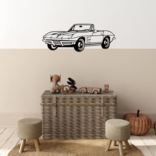 Stylish Black Decorative Metal Wall Accessory, 26 x 70 cm, 100% Metal, 1.5 mm Thickness, Perfect for Modern Home Decor & Unique Wall Art