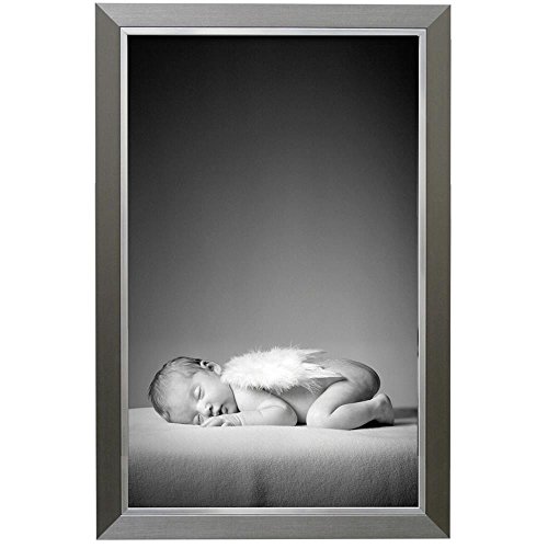 Deknudt Frames S41ND1-10.0X15.0 Silver-Plated Resin Photo Frame 20 X 30 cm silver