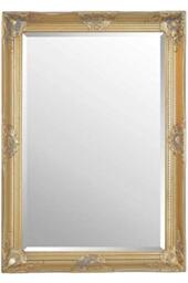 FRAMES BY POST 3ft x 2ft2 (66cmx92cm) Large Gold Hairdressors Salon Classic Frame Antique Design Ornate Shabby Chic Over Mantle Big Wall Mirror, Wood, 91x66,Beige,829693100-1
