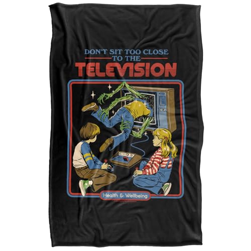 Steven Rhodes Dont Sit Too Close Silky Touch Super Soft Throw Blanket 91 X 147 Cm