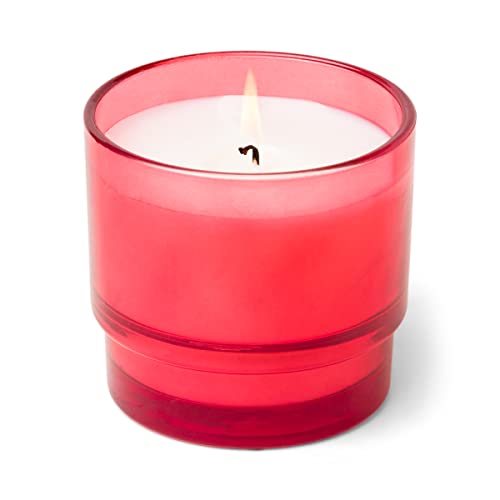 Paddywax Candles Al Fresco Collection Naturally Scented Candle in Reusable Glass Tumbler, 198 Grams, Rosewood Vanilla