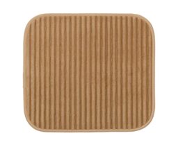 Gözze - Non-Slip Soft Bath Mat, 100% Polyester, 50 x 45 cm - Sand