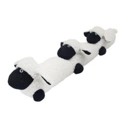 Lesser & Pavey Sheep Draught Excluder - Cozy Door Draft Stopper for Bottom of Door - Weather Stripping Seal for Cold & Noise Protection - Stylish & Functional Home Essential