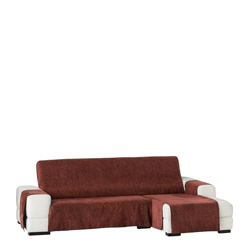 Eysa Dream Non-Elastic Right Front View Chaise Longue Cover, Tile, 240 cm