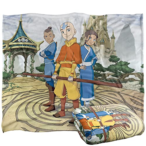 Avatar The Last Airbender Cast Of Characters Silky Touch Super Soft Throw Blanket 152 X 127 Cm