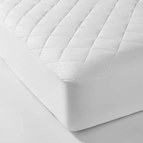 The Fine Bedding Company Breathe Mattress Protector – Mattress Protector Super King with Recycled Eco Smartfil® and Modal, Breathable Fabric, Hypoallergenic and Washable – Super King