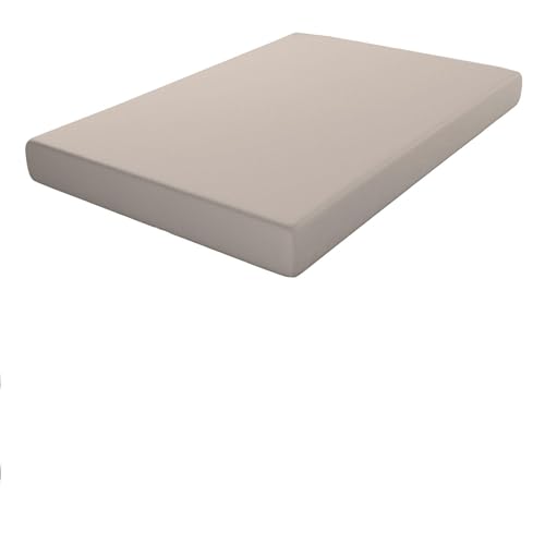 ECOMMERC3 - Fitted Sheet Extra Soft and Comfortable Bed 80 cm - Fitted Sheet Earth Colour Made in Spain, Adjustable, Easy to Wash and Resistant