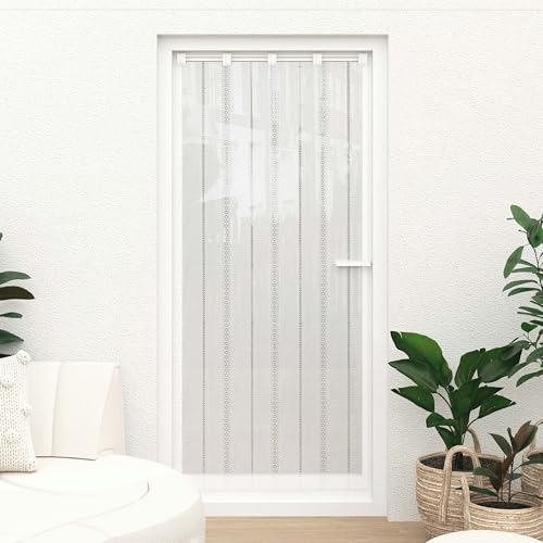 Soleil d'ocre, Door Window Curtain 90 x 200 cm Charlotte