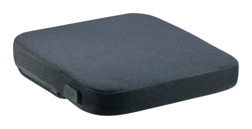 Leitz iComfi Heated Seat Cushion, T??V Certified, 3 Heat Settings - USB-C power bank compatible, 5cm foam base, for office, home, car, gaming, back & lumbar support, auto shut-off