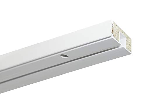 Gardinia GE1 Curtain Rail Set 1 Track White 120 cm