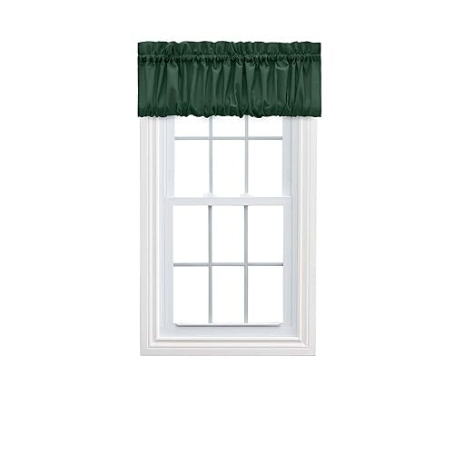 "Ellis Curtain Stacey Sheer Balloon Valance, 60"" x 15"", Harvest"