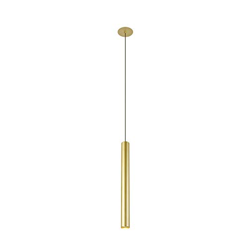 SLV Pendant lamp Helia 40 PD/Living Room lamp, Interior Lighting, Pendant lamp Dining Room, LED, Ceiling lamp / 3000K 9W 720lm Gold 30 Degrees