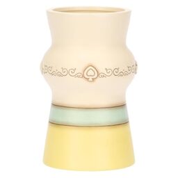 THUN Incanto di Primavera Ceramic Vase, White, Medium, 13.5 x 13.5 x 21.5 cm