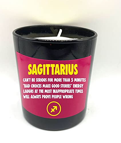 Sagittarius Wanky Candle Star Sign Astrology Zodiac Birthday Candle WCBJ - Sagittarius