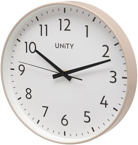 Unity Fradley 30cm Wall Clock - Brown