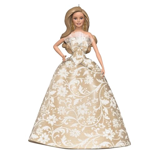 Hallmark Keepsake Christmas Ornament 2025, 2025 Holiday Barbie, Gifts for Barbie Fans