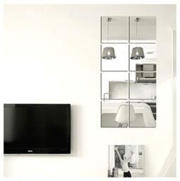 Ambiance-Live J-JM225M Mirror Stickers, Vinyl, 20 x 20 cm