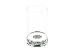 Nataluna Silver Candle Holder 11 x 17 cm, Shown