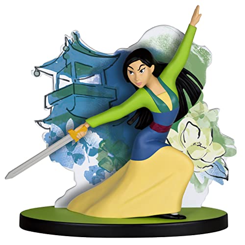 Hallmark Keepsake Disney Princess Christmas Ornament 2023, Mulan 25th Anniversary Heart of a Warrior