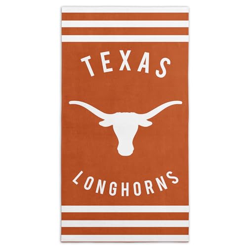 "Northwest NCAA Texas Longhorns Unisex-Adult Beach Towel, 30"" x 60"", Stripes"