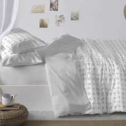Burrito Blanco - Printed duvet covers - Bed from 150 to 160 cm (+Available measurements) - Design 139 - Grey color (150-160x190/200 cm.)