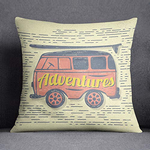Questo Casa Decorative Cushion Cover, Cushion Cover, Home Decoration, for Sofa, Coffee, Size: 45 x 45 cm – Designed and Made in Türkiye