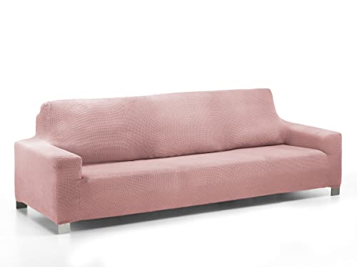 Martina Home Daytona Super Elastic Multi Adaptable Sofa Cover, Salmon, 3 Seater