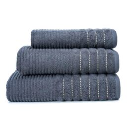 2-Pack Bath Towels - 100% Egyptian Cotton, 650 GSM - Ultra Soft, Highly Absorbent & Quick Dry - Luxury Bathroom Towels, Washable Bath Towels for Bath, Hotel & Gym (70x120 cm) - Black