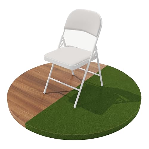 Build Rapido Folding Chair � Padded Metal Chair with Cushioned Seat, Foldable Steel Frame � Indoor Outdoor Guest Seating (White)