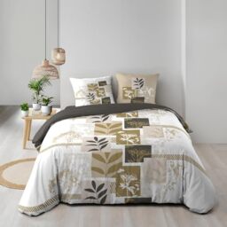 Douceur d'Intérieur, Utopia 3-Piece Bedding Set (240 x 220 cm) 100% Cotton